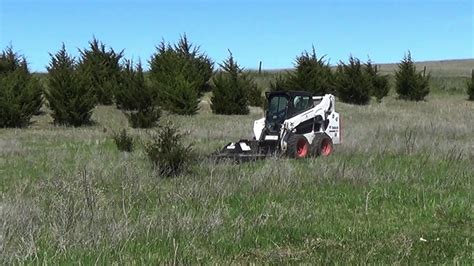 vimeo compact skid steer removing cedar|Triple S Power Mower Skid Steer Attachment Cedar Tree Removal.